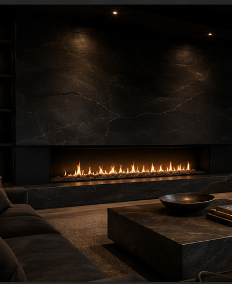 Horizon 900 panoramic fireplace