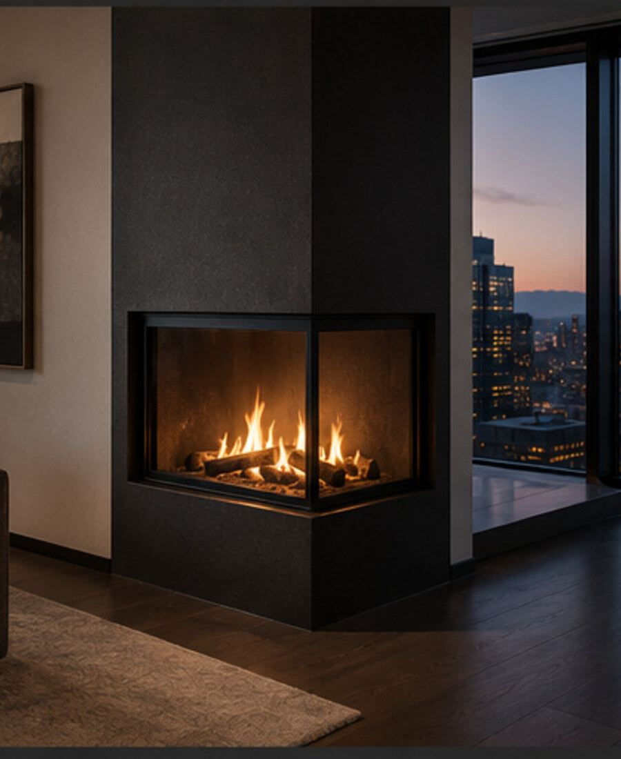 Portal 1000 statement fireplace
